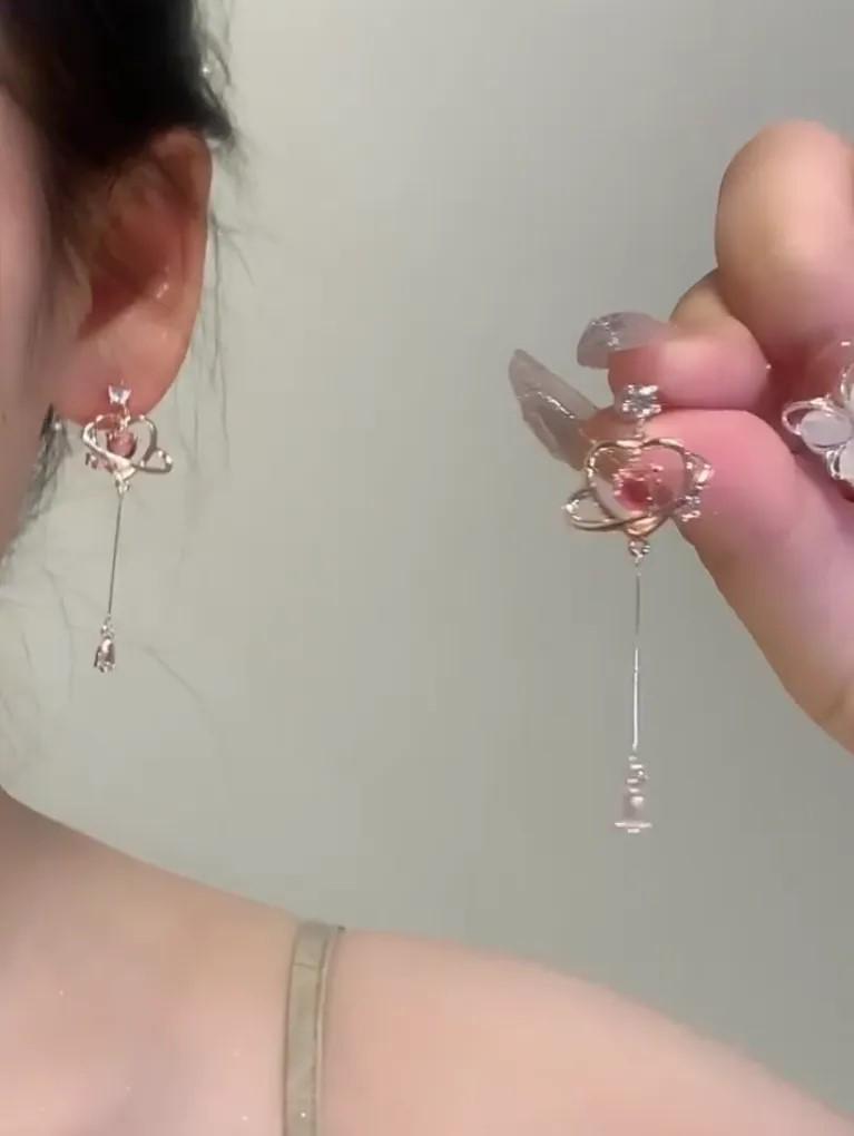 Chic and Unique High-End Mosquito Coil Disc Ear Clips: Sweet, Spicy, Elegant, and Cool Style Earrings