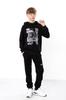 Jungen Sportanzug mit Kapuzenpullover und Jogginghose Jede Saison 6425-057-33-1 HC