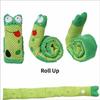 Intelligent Sensor Modern Dog Stick Toy with Feather Tail Eco-Friendly Velvet Boredom Buster Pet Toy