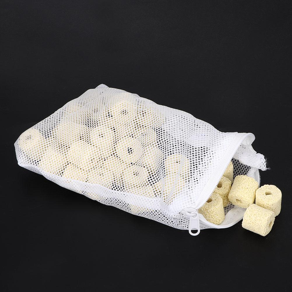 Bacteria Ring Filter Media Stone Filtratlon Material for Aquarium Fish Tank