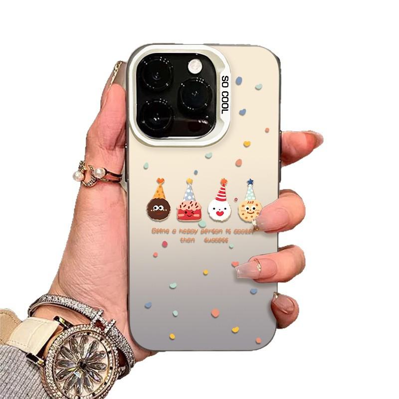 Biscuit Little Man for IPhone 16/15 Pro Vitality 1411 Phone Case 12 for Apple 13 Protective Case