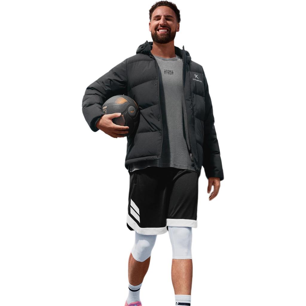 Anta Basketball Series Hooded Casual Versatile Comfortable Fashion Letter Zipper Down Jacket Men outerwear 152541921-2
