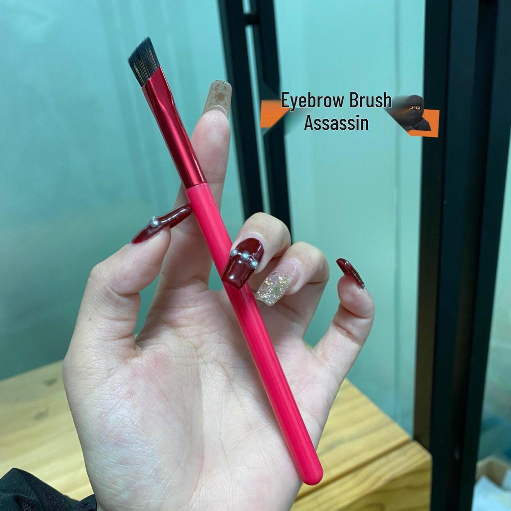 Eye Makeup Brush Set: Precision Eyeshadow, Inner Corner, Under-Eye Bag, Eyeliner, Outer Corner.