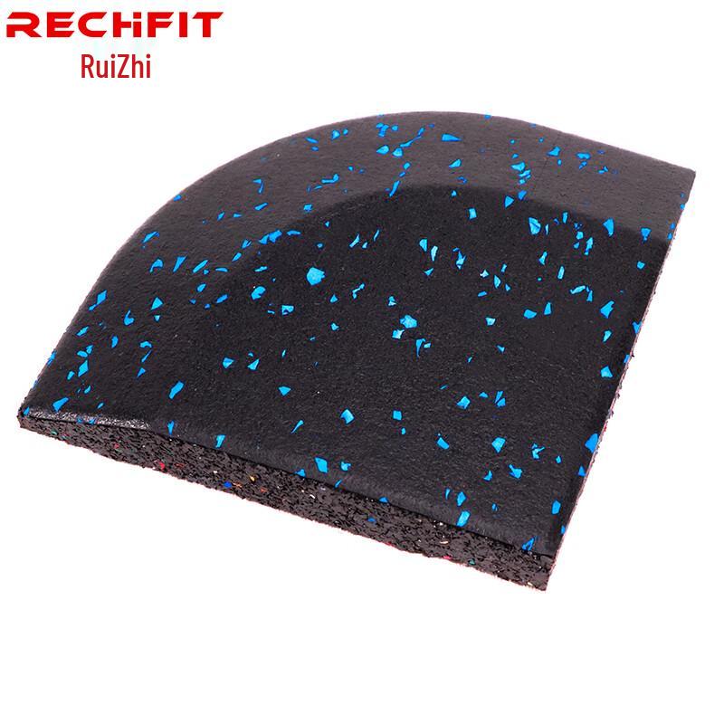 RECHFIT Gym Rubber Floor Mat Edge Trims