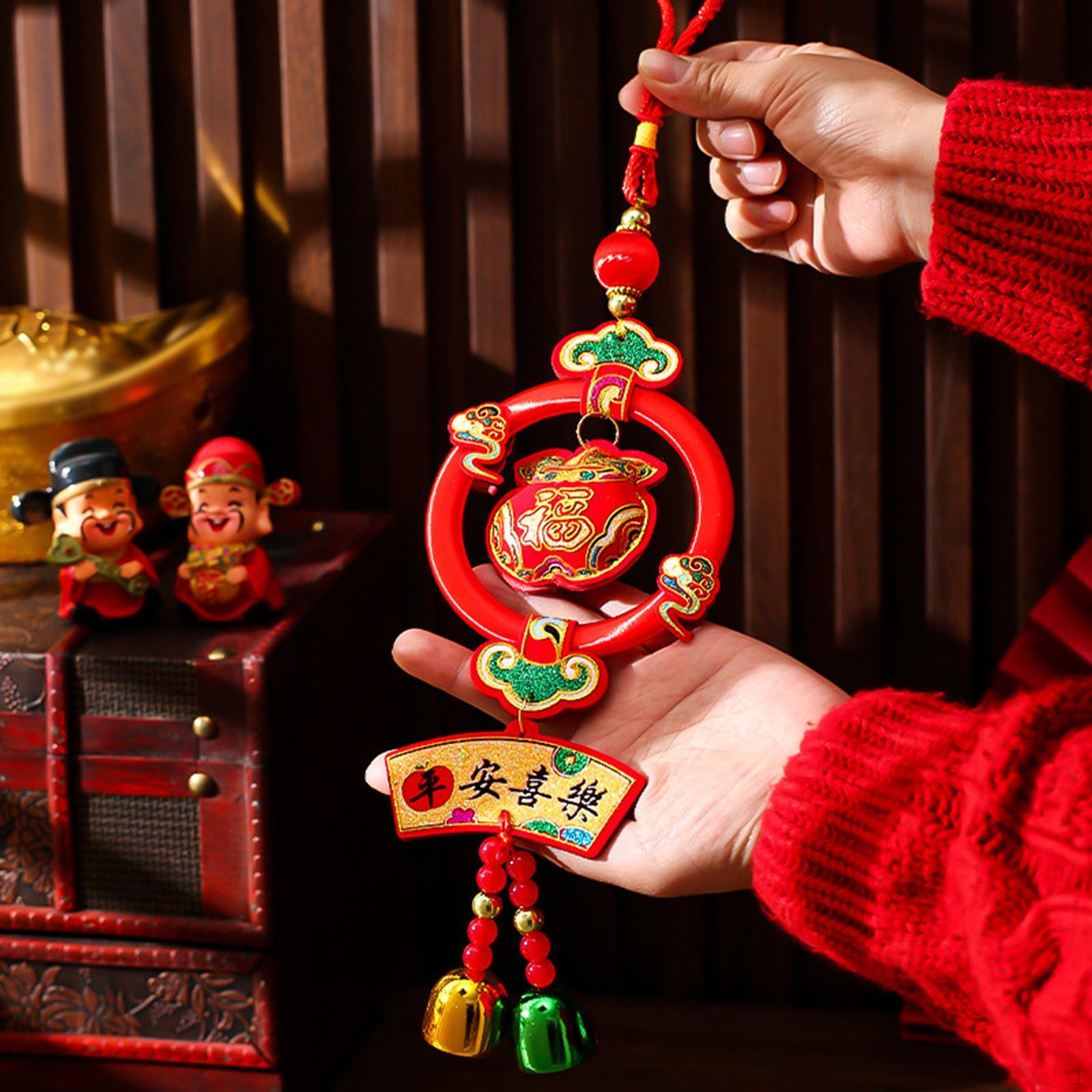 Китайский Год Подвесной Орнамент Фэн-Шуй Декор Лунный Весенний Фестиваль Style B