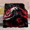 Naruto Anime Flannel Blanket - Soft Warm Perfect for Sofa, Bedding Camping Travel Office Home Decor