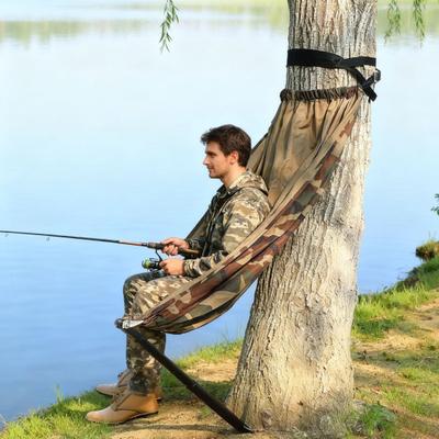 Yousheng Niedriges Jagdbaum Sitz Tragbar Leichtgewicht Hirschjagd Tarnung Hängemattenstuhl Outdoor Faltbarer Baum Sitz Schwerlast Campinghocker