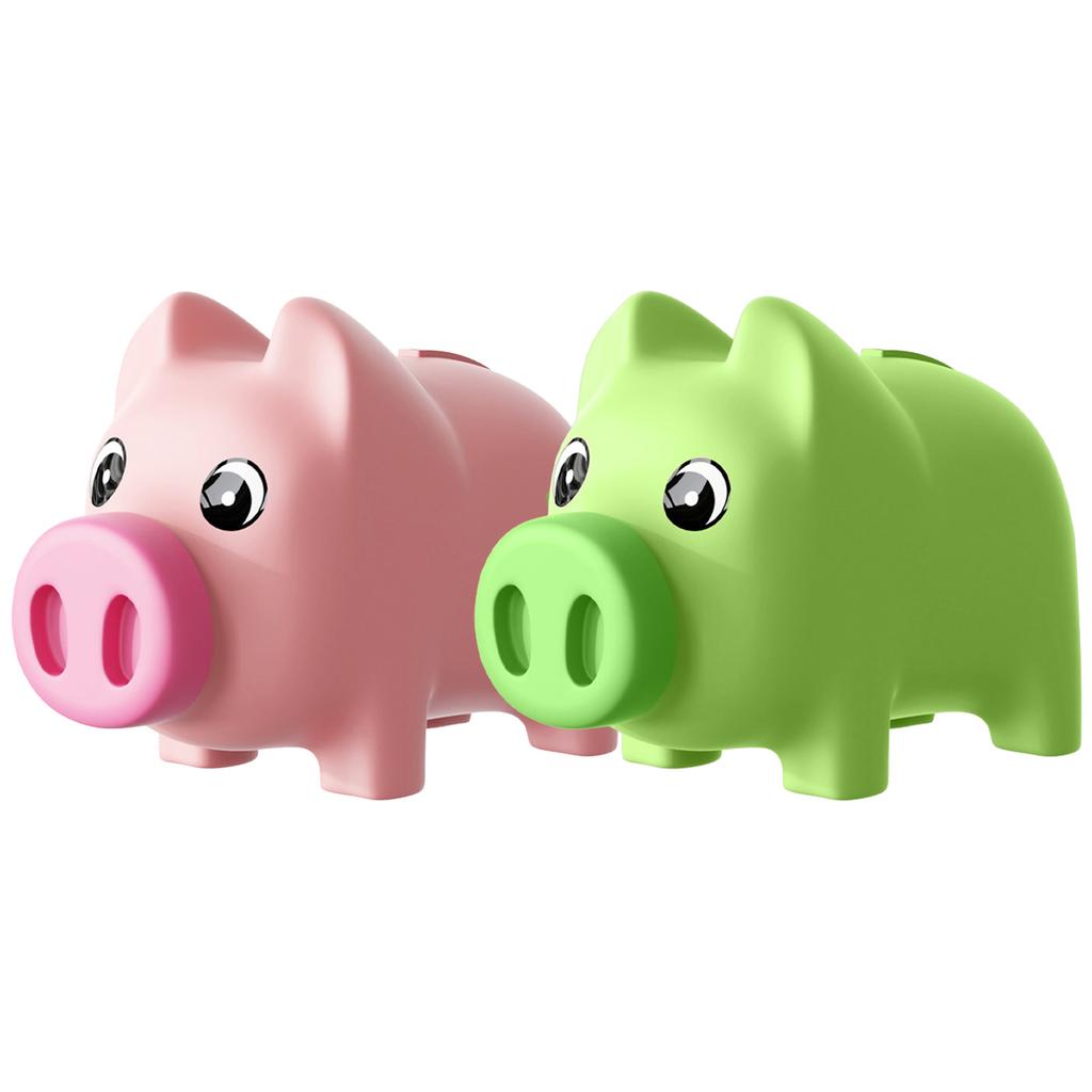 Piggy Bank For Kids Cartoon Pig Design Children Coin Saving Bank Educational Gift for Kids