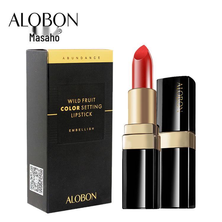 

Yaban Big Red Waterproof Lipstick - Moisturizing, Easy to Apply, Perfect for Stage and Party Makeup 12 Cherry Blossom Pink