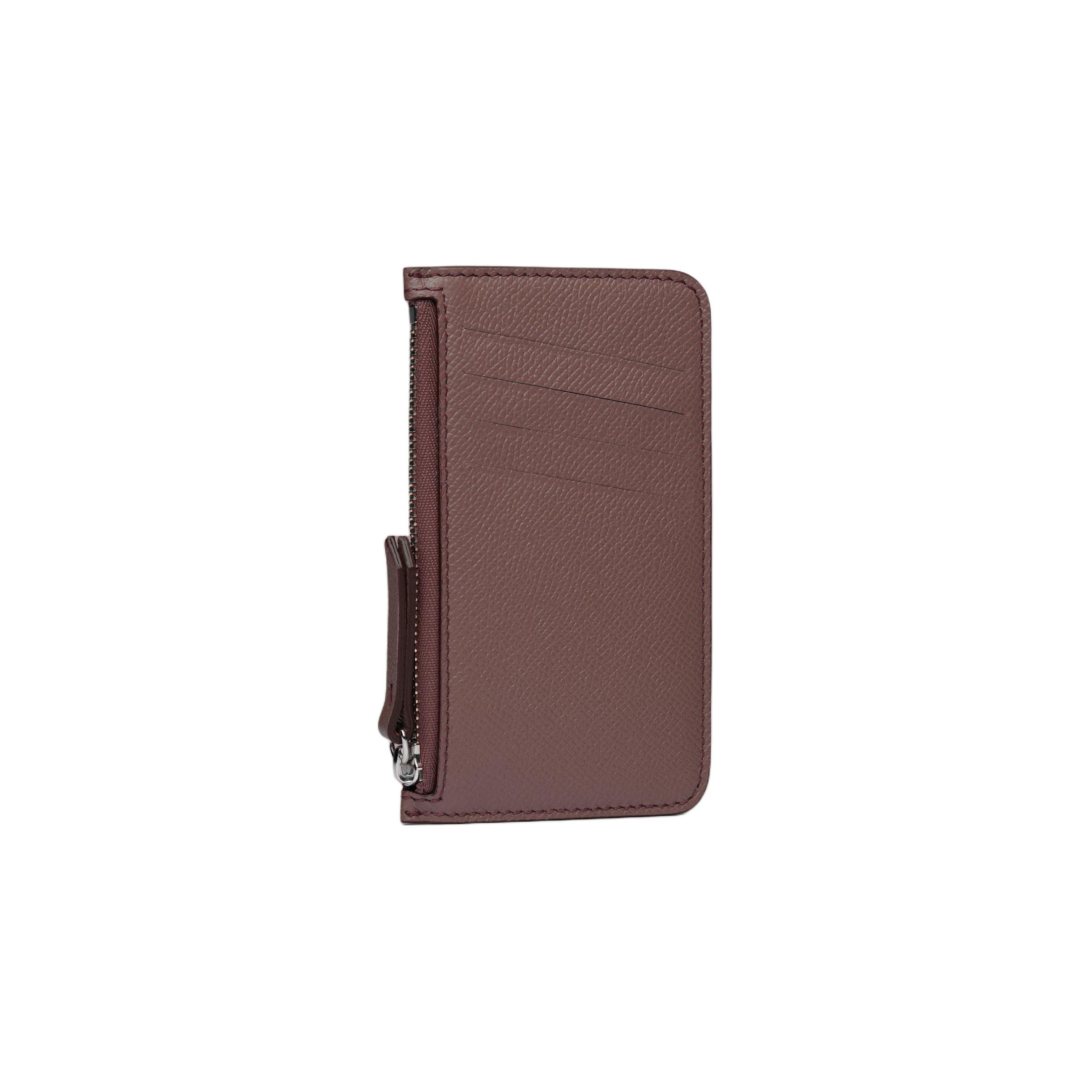 

Maison Margiela Solid Color Iconic Four Stitch Logo Calfskin Wallet Men wallet Pink SA1VX0008P4745T5071 Basic Set (Bag+Dust Bag)