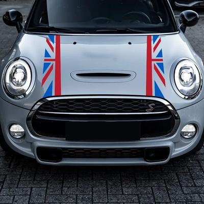 Car Hood Stickers Auto Bonnet UK Flag Decal Decal For Mini Cooper R56 R57 R58 R50 R52 R53 R61 R59 Countryman R60 F60 F55 F56 F54