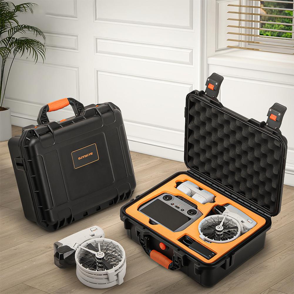 Travel Carrying Case Waterproof Shockproof Case Storage Case for DJI Flip Drone RC 2/RC-N3 and Batteries