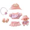 5 Pieces Clothes For Labubu Dolls Accessories Stylish Kawaii Outfit Set Suitable For 15Cm 17Cm Labubu Doll Doll Clothing Set