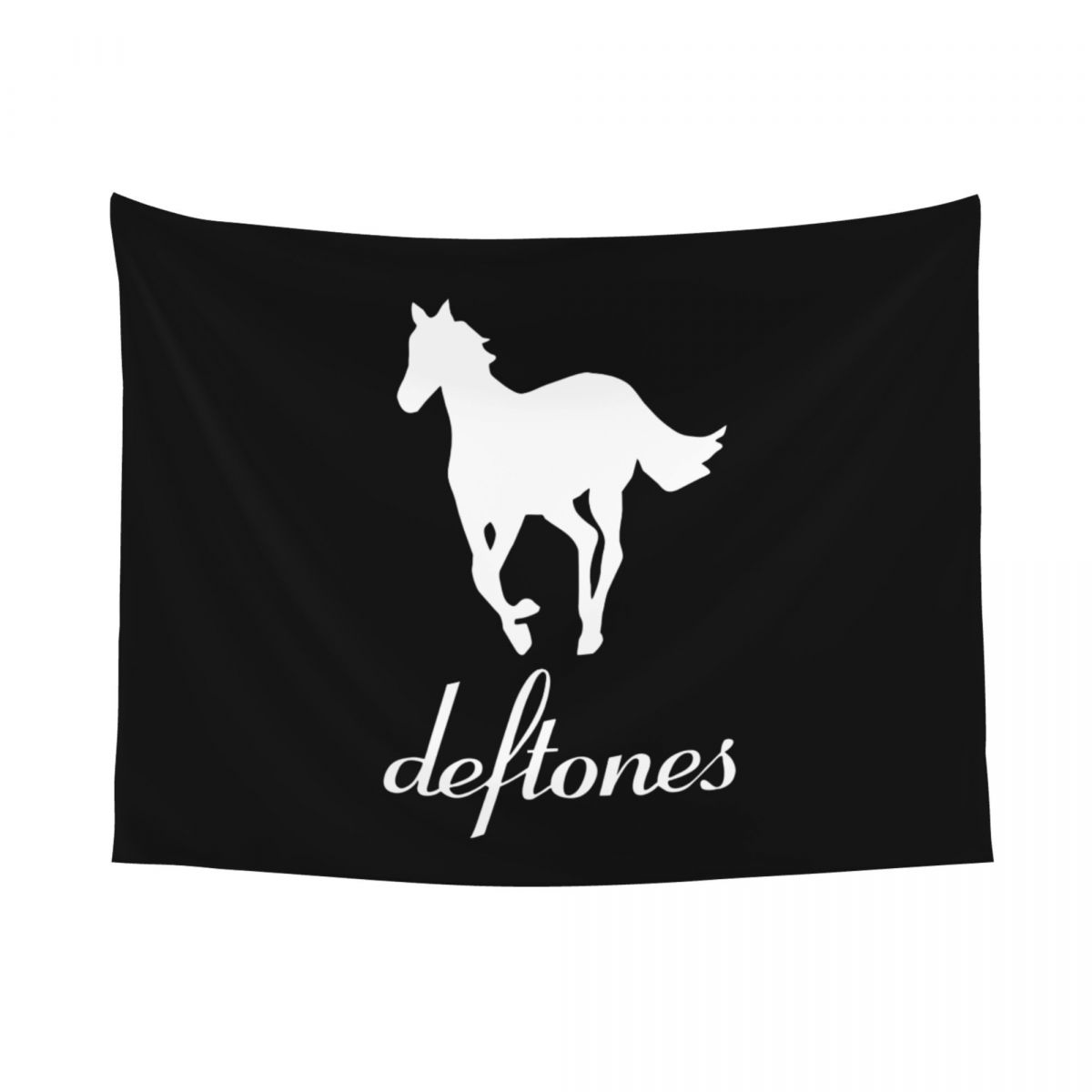 

Running Deftones Metal Punk Tapestry Hippie Polyester Wall Hanging Home Decor Beach Mat Art Tapestries 74x94cm(29x37in)