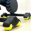 Pattini per Piedi Pallina da Tennis Adattatori Piedini Snap Rocker per Ciclismo Indoor Piedi Piattaforma Rocker per Smart Bike Trainer Attrezzatura per Allenamento a Casa
