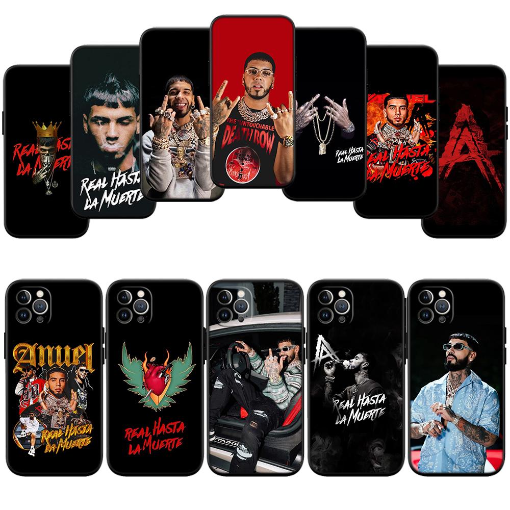Anuel AA New High-End Cover Phone Case for iPhone SE XS XR 17 16E 12 11 Pro Max Mini Air