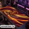 Custom Text Big Mousepad, Extended Desk Pad For Laptop Work GameGalatasaray FC