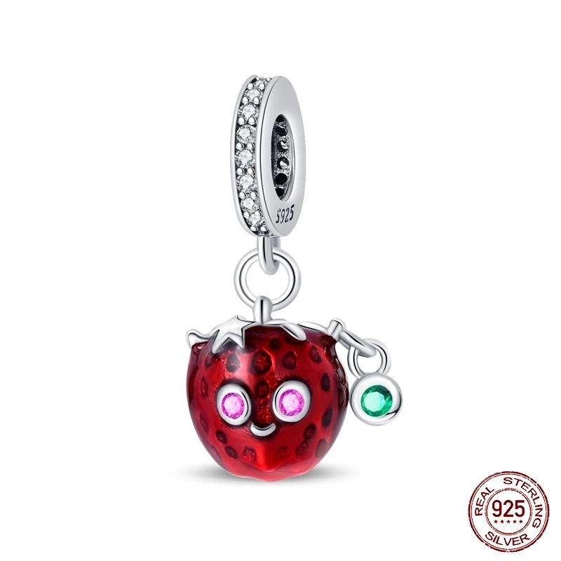 New 925 Silver Fashion Beer Champagne Red Wine Glass Drink Charms Beads Fit Original Bracelet DIY Jewelry Gift