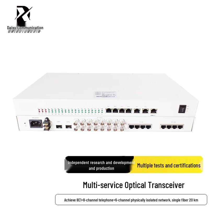 Integrated Multi-service Fiber Optic Terminal