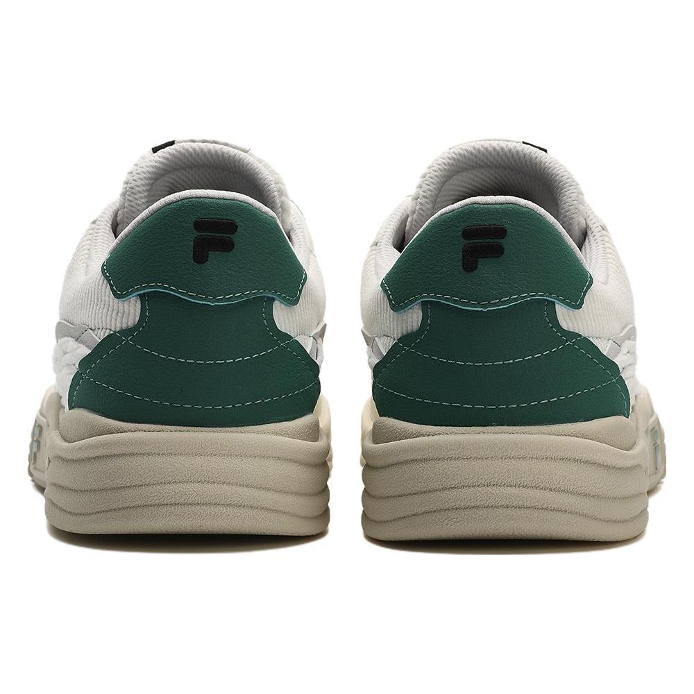 Fila Pop II Fabric Synthetic Leather Comfortable Versatile Durable Lightweight Low-Top Casual Shoes Women Sneaker Light-Green T12W342203FGS