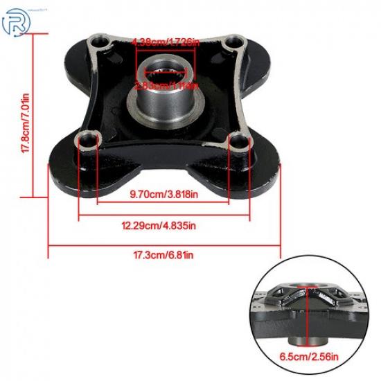 2014-2017 Front + Rear Wheel Hub Screw bearing Kit For Polaris RZR XP 1000