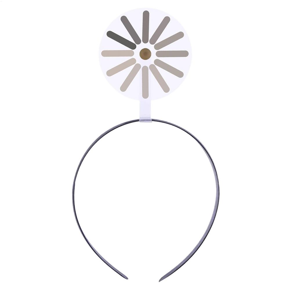 Funny Headbands Creative Hair Clips Loading Symbol Headband Eye-Catching Props Hair Accessories for Ladies Girls Party Daily Use