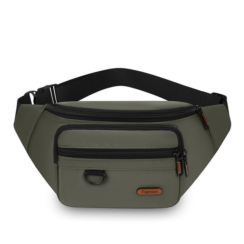 Men's Waist Bag Outdoor Large Capacity Crossbody Bag
