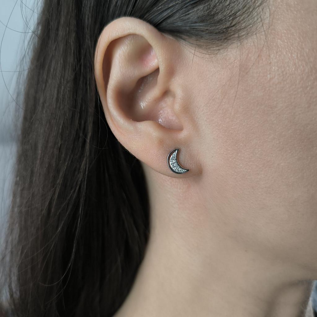 Orecchini in argento con zirconi cubici (2209058)