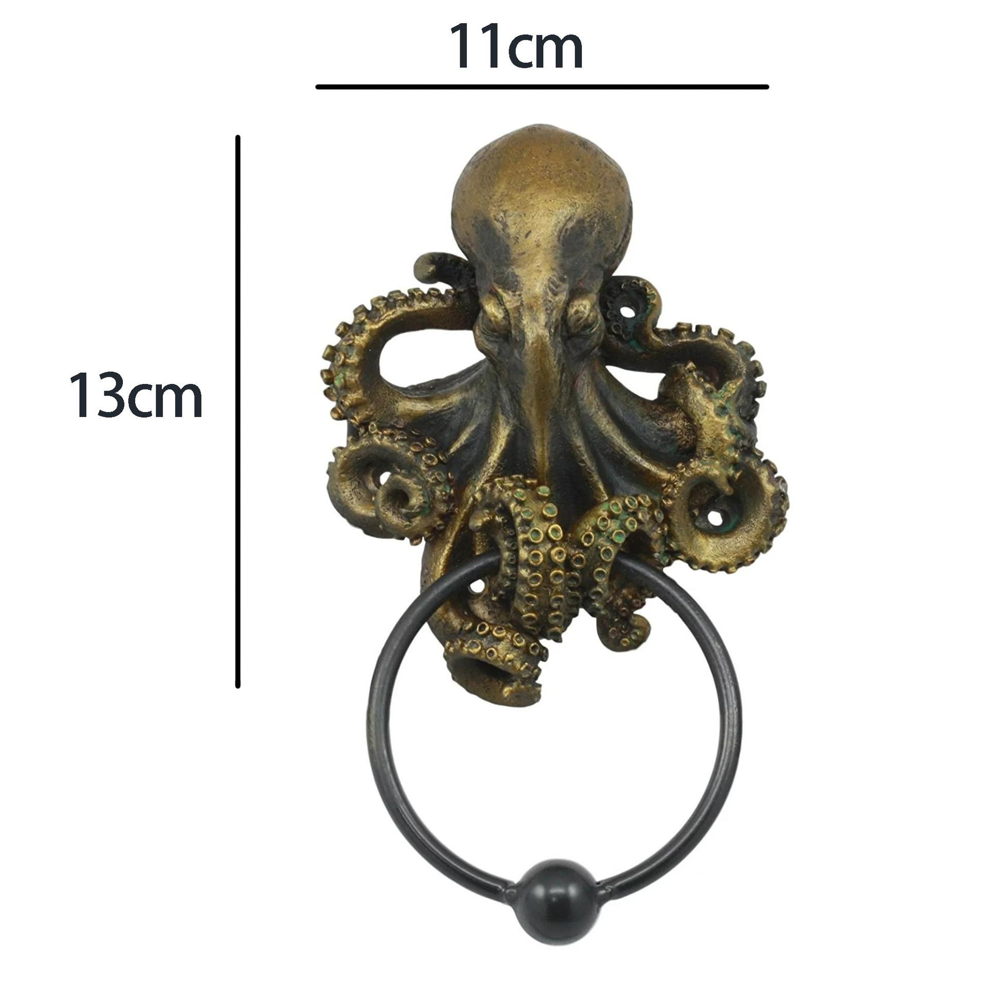 

New Halloween decorations Cthulhu octopus skeleton door ring hanging resin crafts pendant Home decoration ornamentation gifts