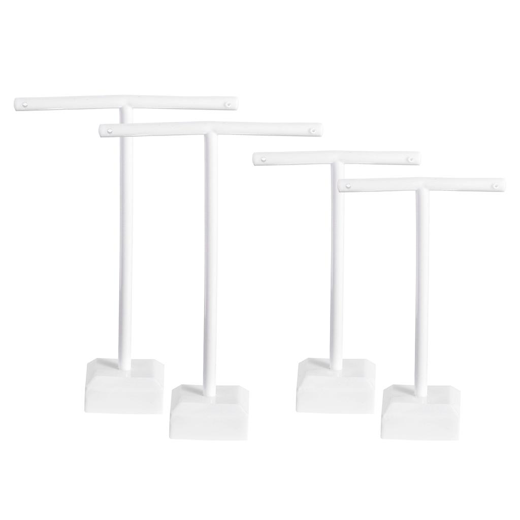 2-6pcs Earring Display Stands Earring Holder Earring Stand Storage Organizer Acrylic Necklace T Rack for Jewelry Necklace