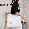 Big Capacity Crossbody Bag Canvas Shopping Bag Crossbody Shoulder Bag