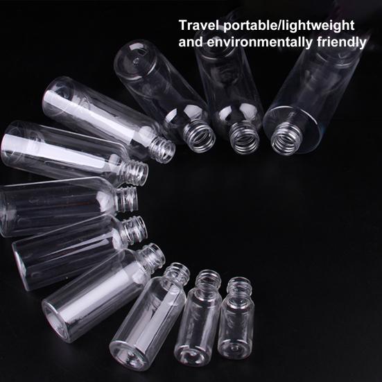 Yousheng 10Pcs/Set 5ml/8ml/10ml/20ml/30ml/50ml/60ml/80ml/100ml/120ml/150ml/200ml/250ml Spray Bottle Fine Mist Store Liquid Transparent Mini Travel