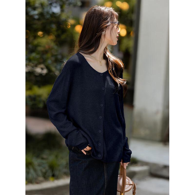 Moka Na Women's Fashion Long-Sleeve Knit Sweater