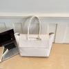 Crocodile Pattern Handbag, Women's Large-capacity Retro Fashion Commuter Tote Bag, High-end Simple and Versatile Shoulder Bag