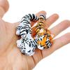 1/2 Piece - 3D Printed Articulated Tiger Figurine, Indoor and Outdoor Desktop Decoration, Wedding, Birthday, Christmas, New Year Gift, Party Favor