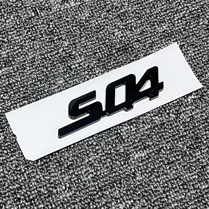 

SQ4 Rear Trunk Sticker For Gransport Quattroporte Granlusso Ghibli SQ4 Q4 Maserati Emblem Sticker SQ4 Tailage Stickers