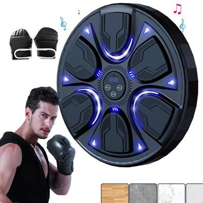 Smart Music Boxing Machine Hanging Wall Target Boxing Fitness Trainer Bluetooth-Compatible for Boxing Agility Reaction Exercise