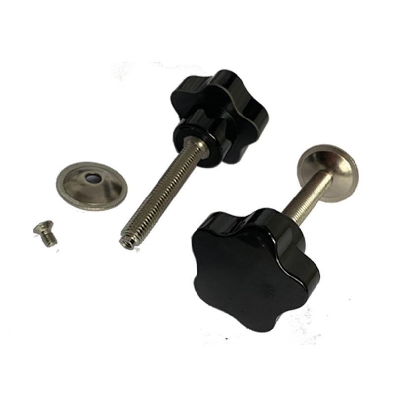 Pentagonal M8*40*40 Tablet Press Handle with Gasket for Screen Printing Machines