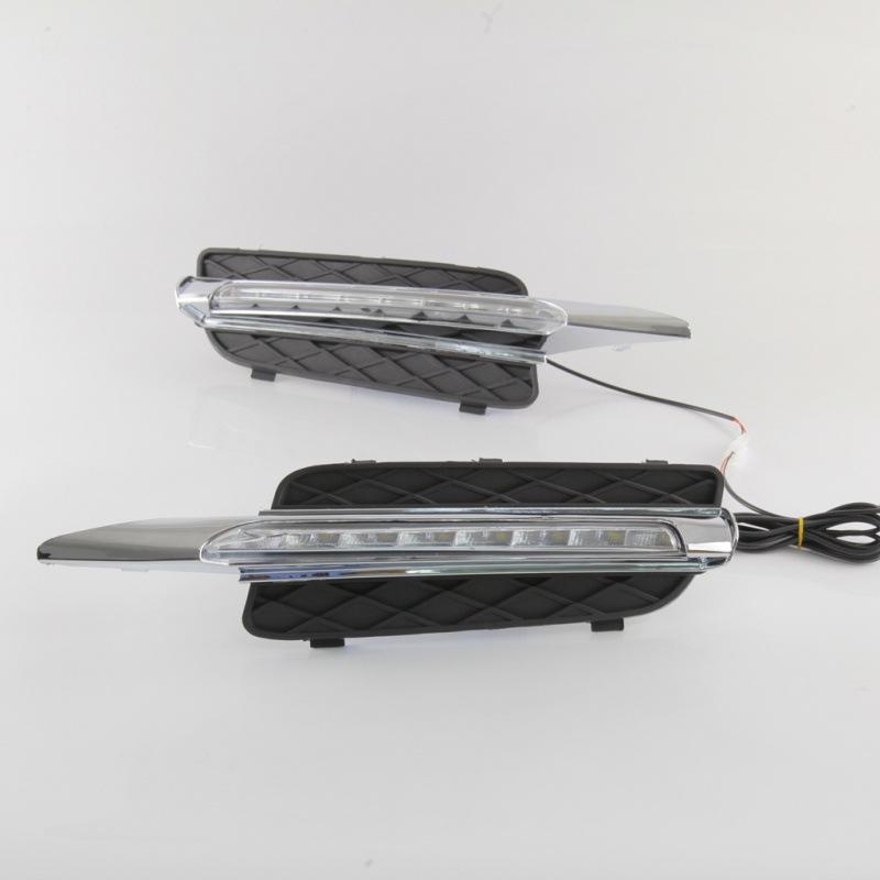 Electroplated Daytime Running Lights for 2007-2010 BMW X5 E70 Models