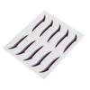 Eyeliner Stickers Colorful Reusable Waterproof Self Adhesive Eyeliner Stickers for Weddings Dance PartiesPurple
