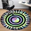 1pc Yin Yang Mandala Carpet for Office Non-Slip, Round Carpet, Soft & Comfortable, Carpet for Office, Lightweight Round Floor Mat yy251226078