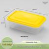 Shixun Förtjockad Engångsmatlåda med Låsbart Lock