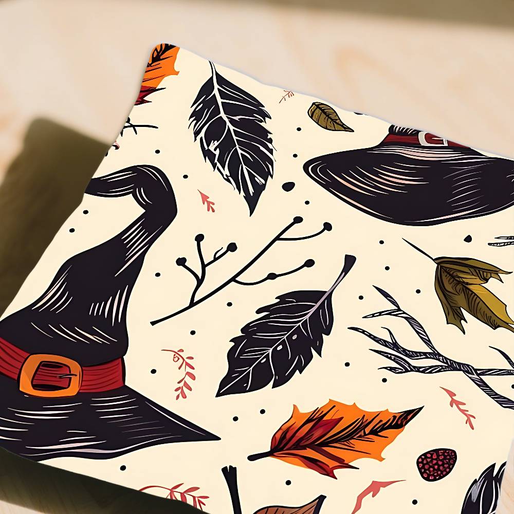 Spooky Halloween Pillow Case Cushion Cover Polyester Pillowcase Decorative Sofa Cushion Pillowcase Home Decor