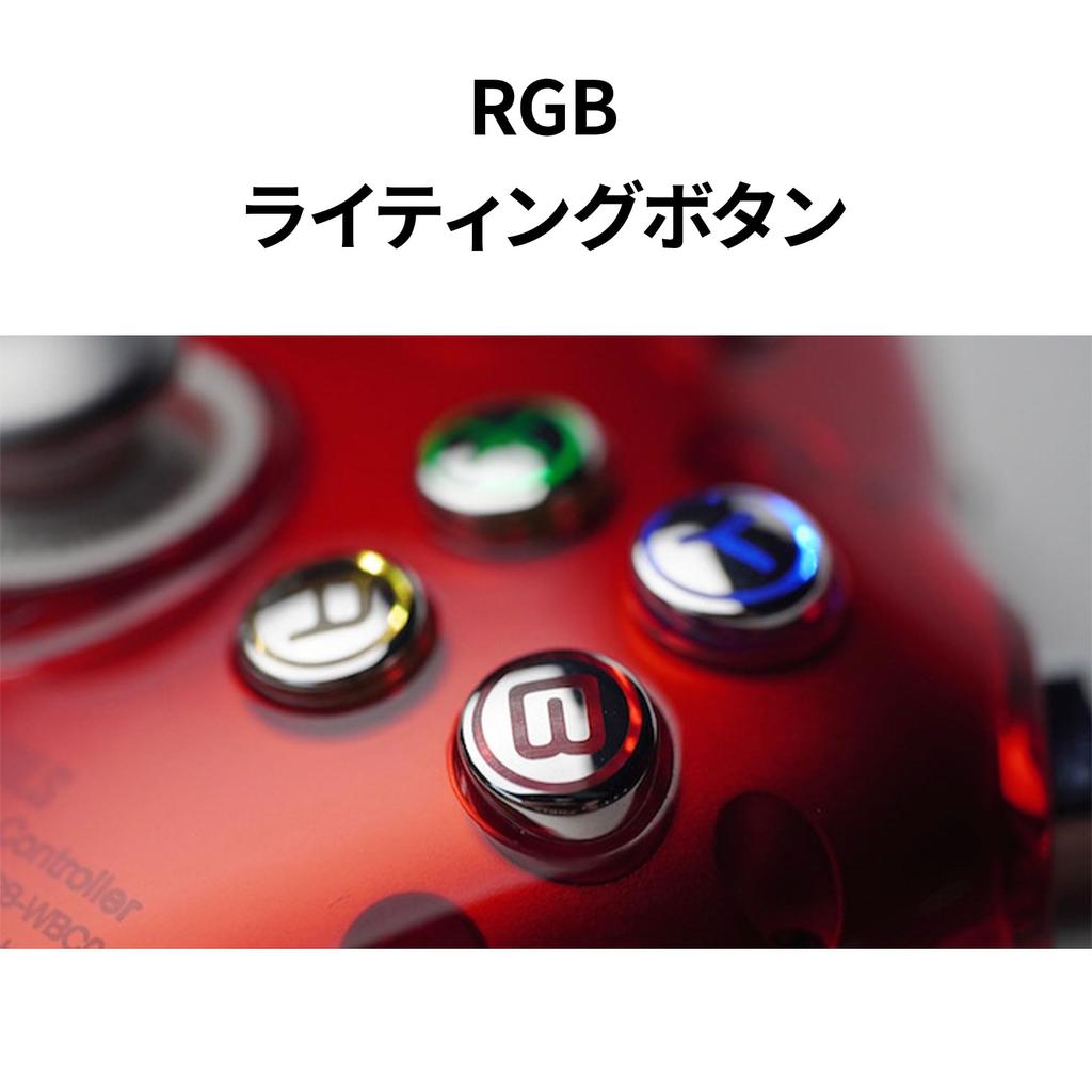 Controlador de Jogo Sem Fio PB TAILS CRUSH com Bluetooth, Joystick e Gatilhos de Efeito Hall (Rubi) (PB-WBC03-RB-EC)