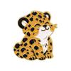 Funny Enamel Pin Cute Leopard Brooch Pines Lapel Pins Badge On Backpack Clothing Accessories Animal Jewelry Friends Gifts