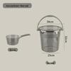 Thickened Plastic Household Water Bucket Set