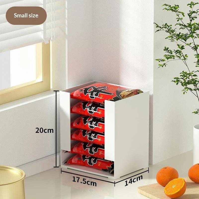 Scatola Multifunzione per Ramen Istantanei Organizer da Cucina per Tazze di Ramen Perfetta per l'Organizzazione della Dispensa Conservazione Alimentare