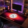Tappetino Mouse Grande Personalizzato Ajax Amsterdam, Stampa Testo Nome Personalizzato, Tappetino Scrivania Antiscivolo Logo Calcio, Regalo Gaming