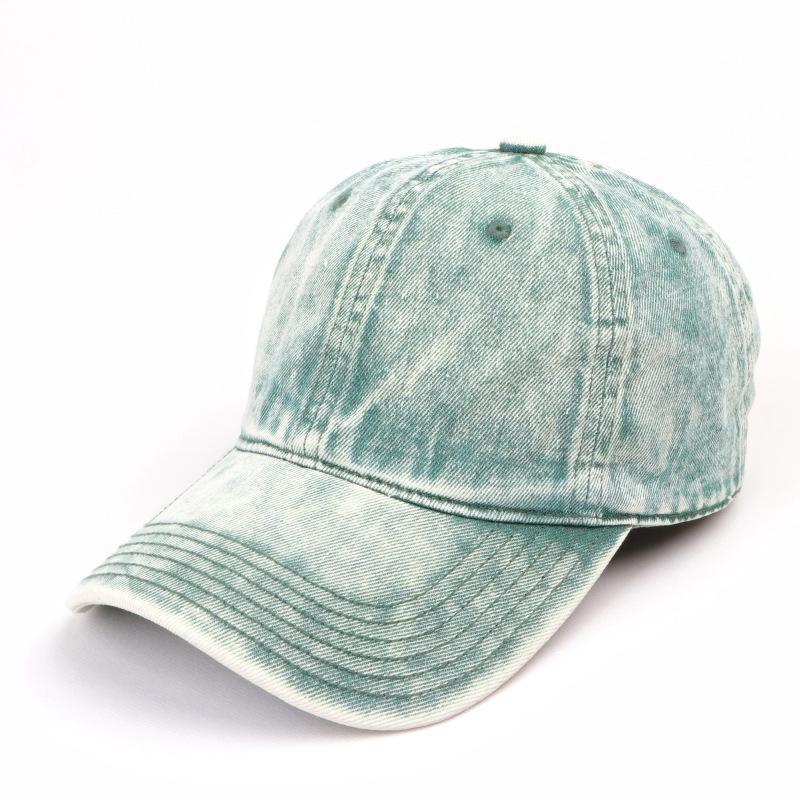 Cowboy Hat Solid Color Light Plate Washed Denim Cap Men'S And Women'S Fashion Versatile Personalized Baseball Cap Sun Hat