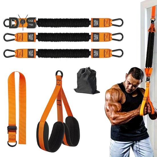 Pull-Up Unterstützung Band Länge Einstellbare Muscle Training 75-225LBS Heavy Duty Widerstand Band Fitness Ausrüstung